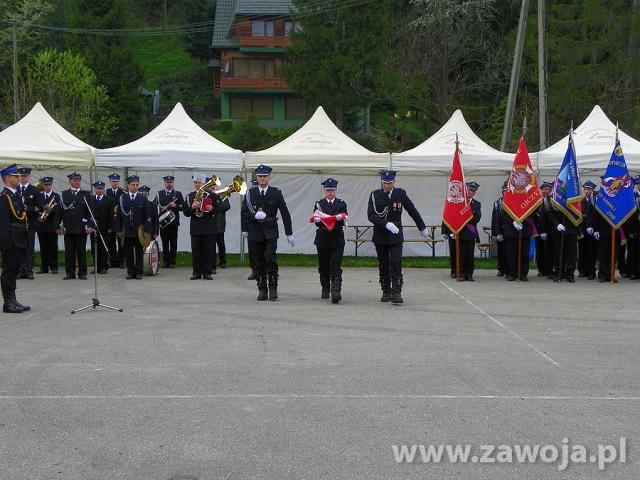 Gminny Dzien Strazaka 2013, 95 lat OSP Zawoja Centrum